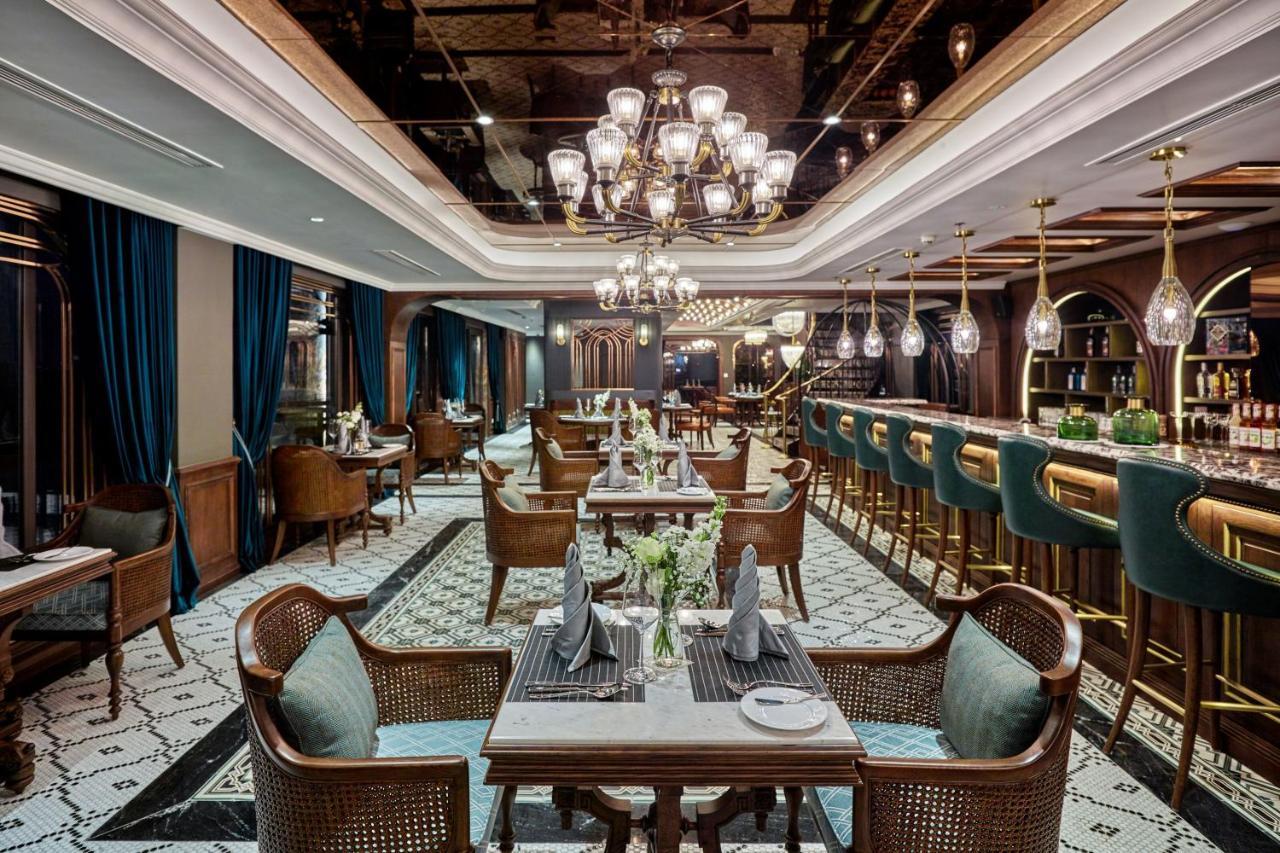 橄榄石豪华精品大酒店 河内 外观 照片 The interior of the restaurant