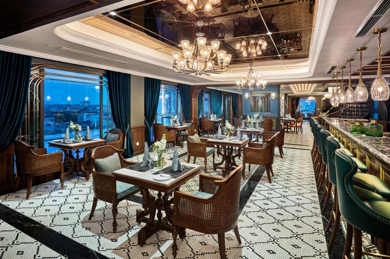 橄榄石豪华精品大酒店 河内 外观 照片 The Bar