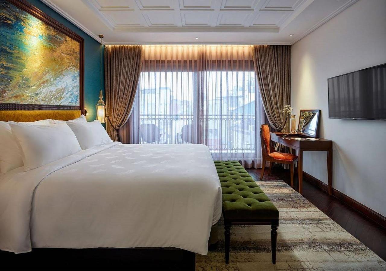橄榄石豪华精品大酒店 河内 外观 照片 Deluxe Room